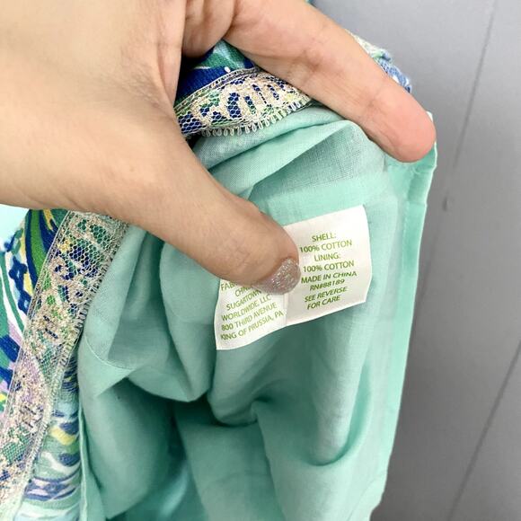 Lilly Pulitzer Poolside Blue Keep It Current Penelope Preppy Shift Dress 8 - Picture 5 of 11